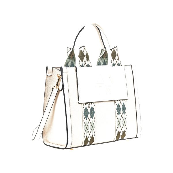 Τσάντα χειρός Verde 160007377 Ivory