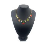 Κολιέ καλοκαιρινό & charms φρούτα