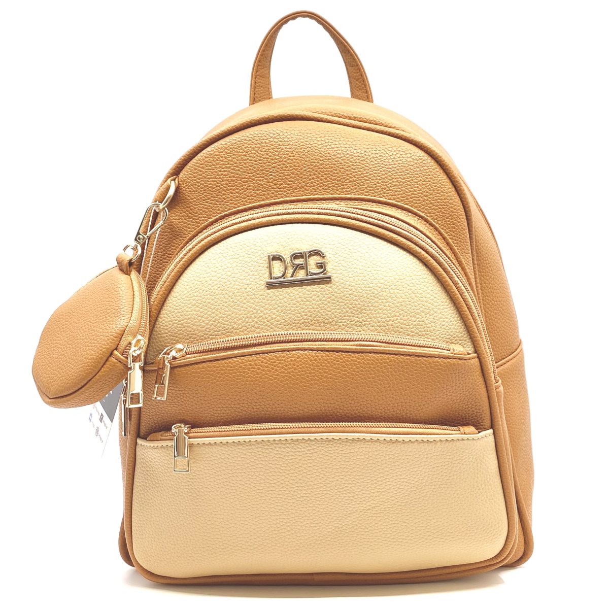 Τσάντα πλάτης De Raggi Camel/beige