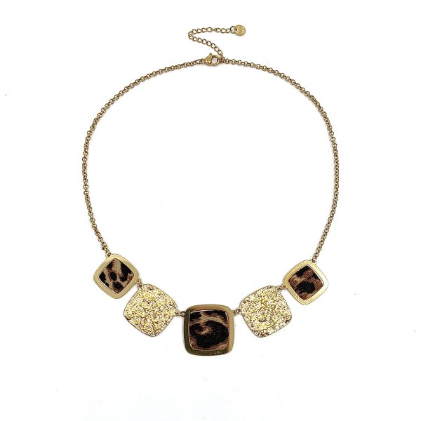 Κολιέ animal print